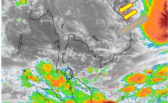 ภาคใต้มีฝนตกหนักบางแห่ง ส่วนภาคเหนือ-อีสาน อากาศเย็น มีลมแรง