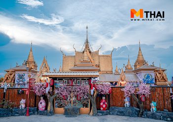 กราบหลวงพ่อหร่ำ ณ วัดไทยสไตล์ญี่ปุ่น วัดเขาดิน สุพรรณบุรี