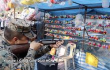 ลีลาทหารสหรัฐยิงปืนงานวัด