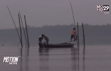 จังหวัดตรัง รื้อโพงพางตามคำสั่ง คสช