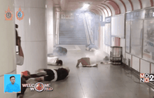 เกาหลีใต้ซ้อมต่อต้านก่อการร้ายที่สถานีรถไฟใต้ดิน