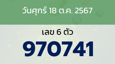 หวยลาว งวดวันศุกร์ 18 ตุลาคม 2567