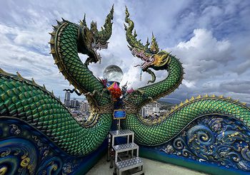 ขอพรพญานาค ชมวิวเมืองศรีราชากลับหัว สำนักสงฆ์เขาพระครู