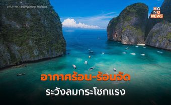 สภาพอากาศวันนี้ ร้อนระอุเช่นเดิม ระวังลมกระโชกแรง