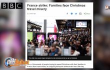 ชาวฝรั่งเศสเผชิญอุปสรรคเดินทางคริสต์มาส