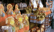 ร้านจำหน่ายเครื่องสังฆภัณฑ์ เงียบเหงา
