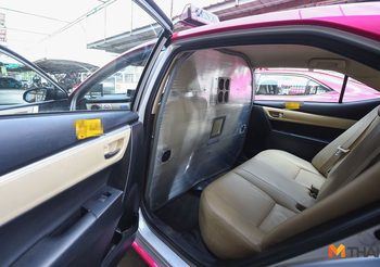 ไอเท็มป้องกัน COVID-19 ในรถแท็กซี่