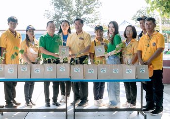 ETC นำทีมกลุ่มบริษัท BETTER GROUP ปลูกต้นไม้เพิ่มพื้นที่สีเขียว พร้อมแจกกล้าไม้ในโครงการ “ขยะแลกกล้า”