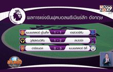 ผลการแข่งขันฟุตบอลพรีเมียร์ลีก อังกฤษ 16-12-62