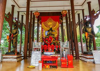 วัดยางป่า กราบสมเด็จพระเจ้าตากสินมหาราช ย่านบางกรวย