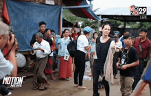 ซูจีพาโจลีเยี่ยมแรงงานหญิง