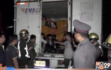 ตร.สกัดจับรถไปรษณีย์ลอบขนแรงงานข้ามชาติ