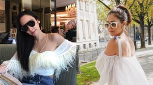 อั้ม พัชราภา VS ชมพู่ อารยา สวย เริ่ด กับไอเทมที่เหมือนกัน แต่เก๋กันคนละแบบ