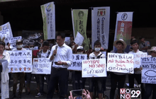 ประท้วงบริษัทไต้หวันปล่อยสารพิษในเวียดนาม