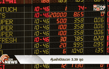 หุ้นเช้าเปิดบวก3.39จุด
