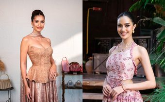 แอนโทเนีย-โอปอ 2 นางงามจักรวาลร่วมส่งพลัง! โปรโมตสินค้าวัฒนธรรมไทยสู่ตลาดโลก