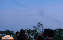 นักท่องเที่ยวแห่ชมฝูงค้างคาวนับพันที่จ.ขอนแก่น