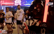 สาวกสตาร์วอร์สแข่งวิ่งในบราซิล