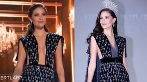 สังเกตกันหรือเปล่า ชุดราตรี ที่มารีญาใส่เดินโชว์รอบตัดสิน มีอะไรหายไป