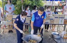“นครสวรรค์”เลี้ยงอาหาร”ฟรี”ชาวบ้านที่ถูกกักตัว