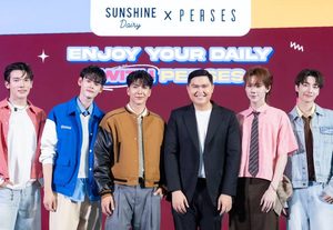 Sunshine Dairy เปิดเกมใหญ่ ดึง PERSES เสิร์ฟเอเนอร์จี้ ในงานแถลงข่าว “Enjoy Your Daily With PERSES” พร้อมประกาศขึ้นแท่นพรีเซนเตอร์อย่างเป็นทางการ
