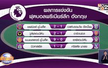 ผลการแข่งขันฟุตบอลพรีเมียร์ลีก อังกฤษ