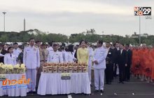 นายกฯ ทำบุญถวายเป็นพระราชกุศลแด่ ร.10