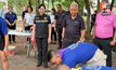 “ประธานโสภณ” ลุยแก้ปัญหายาเสพติด ตรวจเยี่ยมผู้บำบัด ฝึกอาชีพช่างปูน 