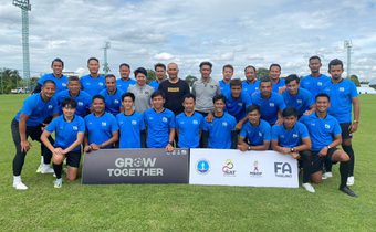 ส.บอล เร่งยกระดับผู้ฝึกสอน ในโครงการ Grow Together