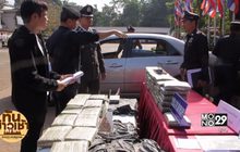 จับหนุ่มโคราช ขนกัญชาครึ่งตัน  สารภาพวันหยุดนึกว่าตำรวจหยุดงาน