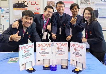 นักวิจัยจากราชวิทยาลัยจุฬาภรณ์ คว้ารางวัลในการประกวดผลงานนวัตกรรมและสิ่งประดิษฐ์นานาชาติ ณ นครเจนีวา