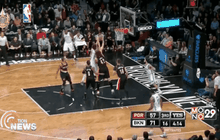 “เน็ตส์” ชนะเบลเซอร์ส จ่อลิ่วเพลย์ออฟ NBA