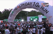 คนนับหมื่นร่วมวิ่ง Thai Health Day 10K Run 2015