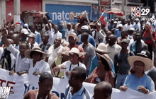 ประท้วงงดนำเข้าสินค้าจากโดมินิกัน ในเฮติ