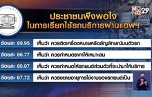 ปชช.เทใจหนุนแอปฯเรียกรถ ชี้สะดวก-ราคาโปร่งใส