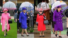 ยกให้เป็นผู้นำเทรนด์! ควีนเอลิซาเบธที่ 2 แมทช์ร่มสีเดียวกับชุดมานานกว่า 15 ปี