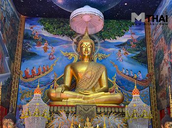 กราบหลวงพ่อใหญ่ ชมถ้ำนาคา วัดเวฬุวนาราม (วัดไผ่เขียว) ดอนเมือง