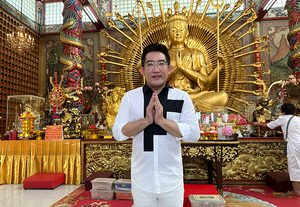 อ.คฑาแนะ 9 จุดไหว้ พลิกดวงให้เฮง ศาลเจ้าแม่กวนอิมพันเนตรพันกร อ่างศิลา จ.ชลบุรี