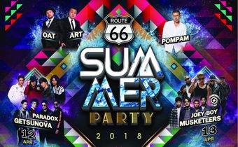 SUMMER นี้อย่าพลาด สาดความมันส์กันให้สุดอีกครั้งใน “Route66 Summer Party 2018”