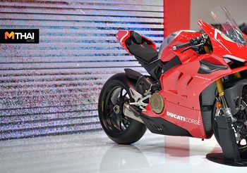 Ducati เปิดตัว Panigale V4 R พร้อม 2 รุ่นใหม่ในงาน Motor Show 2019