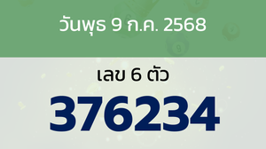 หวยลาว งวดวันพุธ 9 กรกฎาคม 2568