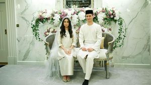 สุดปลื้ม! เจ้าหญิงอามีนาห์ แห่งรัฐยะโฮร์ เข้าพิธีเสกสมรส กับนายแบบชาวดัตช์