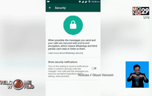 WhatsApp เปิดระบบเข้ารหัสแบบ end-to-end