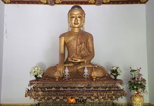 วัดป่าฝาง กราบพระพุทธรูปปางฉันผลสมอ Unseen วัดมอญ ณ ลำปาง