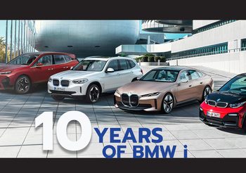 ควรค่าแก่การฉลอง 10 ปีบนเส้นทางรถยนต์ไฟฟ้าของ BMW i