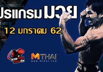 โปรแกรมมวย วันเสาร์ ที่ 12 มกราคม 2562 ศึกจ้าวมวยไทย, ศึกมวยไทยลุมพินี TKO และศึกเกียรติเพชรซูเปอร์ไฟต์