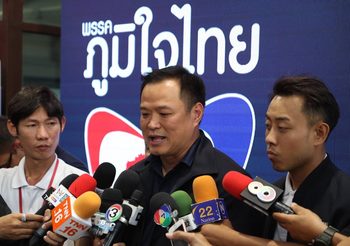 อนุทินย้ำ พร้อมชน “บิ๊กตู่-สมคิด” ชิงนายกฯ ย้ำ นักสู้ต้องไม่กลัวคู่แข่ง