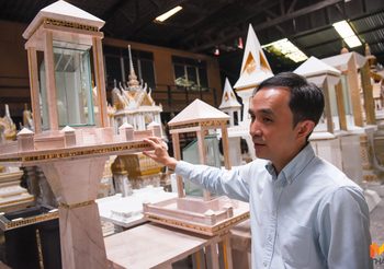 ศาลพระภูมิ โมเดิร์น สไตล์มินิมอล ทางเลือกของคนยุคใหม่ ที่ อาณาจักร ‘โชคนำศิลป์’