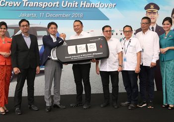 Mitsubishi Xpander บรรลุข้อตกลงจำหน่ายฟลีท ครั้งใหญ่ให้แก่การูด้าอินโดนีเซีย