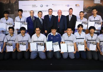 BMW Group สานฝันนักศึกษาอาชีวะสู่วิชาชีพด้าน ยานยนต์ต่อเนื่องเป็นปีที่เจ็ด